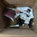 Mimoglad Office Chair, High Back Ergonomic Desk Chair with Adjustable Lumbar Support and Headrest, Swivel Task Chair with flip-up Armrests for Guitar Playing (Modern, Orchid)