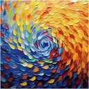 Sutiban Rainbow Swirl 1000 Piece Puzzles for Adults, Challenging Art Jigsaw Puzzle 1000 Pieces, Unique Coolest Puzzles Games for Family Adults&Kids, Creative Gift for Jigsaw Puzzle Lovers