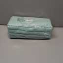 Gogreen 100% Cotton Super Soft Towels Pack of 6, Contains 2 Bath 27"x55", 2 Hand Towels 14"x30" & 2 Washcloths 14"x14", Lightweight and Highly Absorbent Quick Drying(Spa Blue)