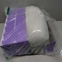 C CUSHION LAB Deep Sleep Pillow, Patented Ergonomic Contour Design for Side & Back Sleepers, Orthopedic Cervical Shape Gently Cradles Head & Provides Neck Support & Shoulder Pain Relief - Calm Grey