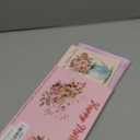 WorldBazaar Mothers Day Cards with Envelopes 24 Pack Gold Foil Mother's Day Floral Cards Bulk Flower Card Mother 's Day Gift for Mom Blank Inside