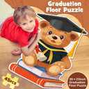 Kindergarten Preschool Graduation Gifts for Kids, Teddy Bear Graduation Floor Puzzles for Kids Age 4-8 Grad Gift Basket for Boy Girls