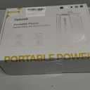 Portable Shower for Camping Essentials: 10000mAh Rechargeable Battery Powered Shower, IPX8 Waterproof Camp Shower Pump, 5-Speed Outdoor Shower with LED Display, Camping Gifts for Men, Dog Bath, Hiking (Black)