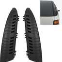 HECASA Outer Pillar Molding Compatible with 2000-2006 Chevy Chevrolet Suburban 1500 2500 Tahoe & GMC Yukon XL 1500 2500 Replacement for 15764012 15765114 Rear D-Pillar Molding Trim Applique Pair