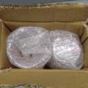 Amazing Abby - Alps - 22-Ounce Insulated Plastic Tumblers (Set of 4), Double-Wall Plastic Drinking Glasses, All-Clear High-Balls, Reusable Cups, BPA-Free, Shatter-Proof, Dishwasher-Safe