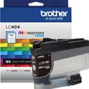 Brother Genuine LC404BKYield Black INKvestment Tank Ink Cartridge Page Yield -750