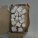 ZEAYEA 20 Pack 3 Prong to 2 Prong Adapter, Polarized Grounding Converter, Grounding Outlet Adapter for Wall Outlet Plugs Household Appliances