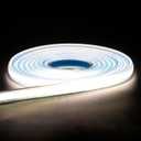 LED Strip Lights 32.8 Foot AC 110v Plug in Lights IP67 Outdoor Waterproof LED Light Strip 10m LED Strip with Bright White 4000k Lighting for Cabinets Bedroom Garden(White, 32.8ft)