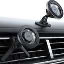 ESR for MagSafe Car Mount, Magnetic Car Phone Holder Mount, Air Vent/Dashboard Magnetic Phone Mount for iPhone 17/16/15/14/13/12, Galaxy S25, Pixel 10, Strong Magnets, Charging Not Supported (Black Carbon Fiber)