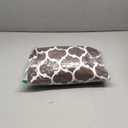 Smiry Rectangle Picnic Table Cover, Waterproof Elastic Fitted Camping Tablecloths for 6 Foot Tables, Wipeable Flannel Backed Vinyl Tablecloth Protector for Indoor, Outdoor (Coffee, 30x72 Inches)