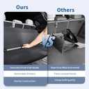 Car Trunk Organizer Waterproof Leather Car Trunk Storage Organizer