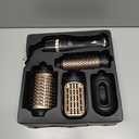 Nycoba Hair Dryer Brush Set, Negative Ion Technology & Quick Drying, Shiny and Less Frizz, Black Copper