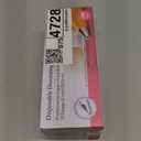 Keenpioneer Piping Bag - Disposable Cake Decorating Bag 100 Count, 12 inch, Clear