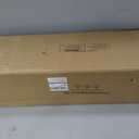 A-KARCK 4" Inlet Exhaust Resonator, 4" Inlet 4" Outlet 30" Overall Length Muffler Resonator Stainless Steel