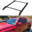 Roof Rack Cross Bars for 2005-2023 Toyota Tacoma Double Cab - Aluminum Roof Rails Crossbar for Cargo Canoe Bike Kayak Snowboard - Rooftop Cargo Carrier Luggage (Not for Access Cab)