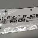 Rico Industries NFL Football Primary 12" x 6" Chrome All Over Automotive License Plate Frame for Car/Truck/SUV