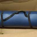 Retrospec Solana Yoga Mat 1" Thick w/Nylon Strap for Men & Women - Non Slip Exercise Mat for Home Yoga, Pilates, Stretching, Floor & Fitness Workouts