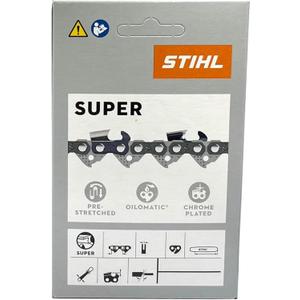 STIHL 26RS 81 Rapid Super Chainsaw Chain 20" Bar .325 pitch .063 gauge
