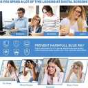 5 Pack Reading Glasses for Women Men, Blue Light Blocking Computer Readers UV Glare(Multicolor, 2.5x)