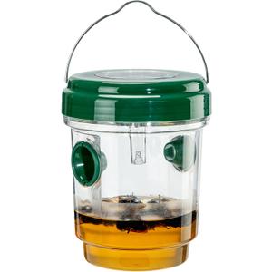 2 x 1pc Wasp Traps Outdoor Hanging, Solar Bee Traps for Outside, Carpenter Bees