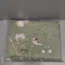 Vintage Birds Theme Curtains 84 Inch Long,Farmhouse Decorative Patio Door Curtains & Drapes Grommet Thick Weight Vertical Panels Privacy Assured with Light-filtering,1 Green Panel W50''x L84''