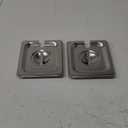 Stainless Steel Pot Lid Set Pot Covers Handles Pan Lid Replacement for Home Commercial Use Easy to Cle