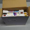 4 Pack Colorful Magic Rotating Ball Light, LED Plug in Disco Ball Light, RGB Disco Light Bulb, Party Lights Dj Disco Lights with Sockets for Home Room Dance Parties Bar Karaoke