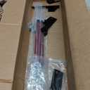 X AUTOHAUX 2 Pcs Front Hood Lift Supports Struts Shocks Gas Spring for Jeep Wrangler (JK) 2007-2018 Red Carbon Fiber Pattern