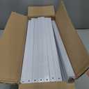 LightingWill 25 Pack LED Shop Light 2FT, Daylight White 6000~6500K, 10W, Linkable T5 Integrated Fixture, Utility LED Ceiling Light and Under Cabinet Light, Corded Electric with Built-in ON/Off Switch