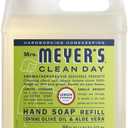 MRS. MEYER'S CLEAN DAY Hand Soap Refill, Lemon Verbena Scent, 33 Fl Oz Bottle