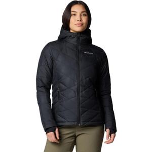 Columbia Women's Heavenly Hooded Jacket (X-Large, Black)