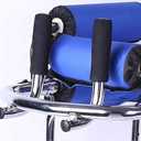 Walkers for Seniors Walker Children with Cerebral Palsy,Height-Adjustable Mobile Walker,Rollators 6 wheeS seat Disabled Assistive Equipment rollator Walker, Durable Mobility Aid., Blue