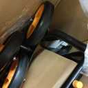 Stair Climbing Dolly - Heavy Duty Stairs Climber Hand Truck for Moving, 380LBS Capacity Folding Cart with 5.9" Triple Wheels, Adjustable Handle, Portable for Home Furniture Grocery Warehouse Office