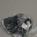 Novelty Lights 11 Feet 50 LED Warm White Christmas Mini Light String on Green Wire, 5mm Wide Angle Bulbs, Connectable, Indoor/Outdoor Decor, UL Listed