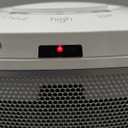 Lasko Portable Electric Ceramic Space Heater with ALCI Plug for Bathroom Use, 2 Heat Settings and Simple Heat Button, 8 Inches, White, 1500W, CD08200 (6.25 x 6.25 x 7.65 inches)