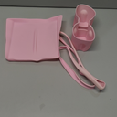 3PCS Center Console Accessories for Tesla New Model Y Juniper 2026 2025 Model 3 Highland 2024 Cup Holder Insert, Screen Edge Protector Frame, Wireless Charger Mat Silicone, Pink