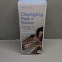 Jool Baby Serenity Soft Changing Pad + Washable Cover, Non-Slip - Fits Standard Changing Tables & Dressers (Cloud Pattern, Gray)