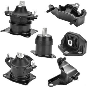 6PCS Engine Motor Mount Set Compatible with Honda Accord 3.0L 2003-2007 Auto Transmission Motor Mount Replace A4526HY A4527HY A4524 A4525 A4544 A4517
