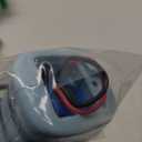 Colorful Bubble Machine with Smoke for Kids (1pcs Blue)