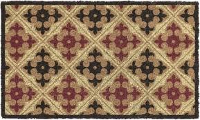 Korhani Home Tiles Holiday Coco Mat, 18 in x 30 in