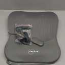 Back Massager, Rolling Up and Down Back Massager with Heat, Back Massage 4D Kneading for Pain Relief Deep Tissue, Ultrathin Shoulder Massager Mother's Day Gifts for Women Men Parents, Grey