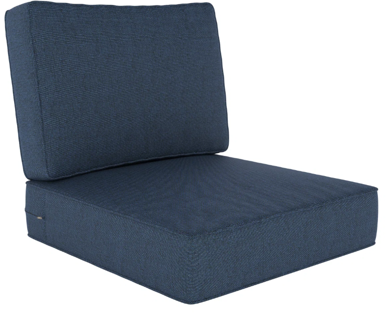 Outdoor Deep Seating Cushion With Sunbrella Fabric 22x30 