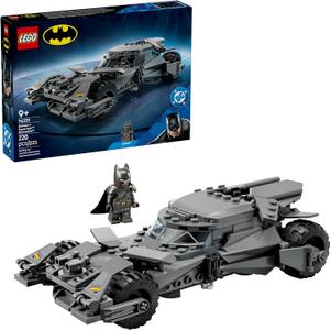 LEGO DC Batman: Batman v Superman Batmobile Building Blocks Set - Super Hero Toy for Kids, Boys & Girls, Ages 9+ - with Armored Minifigure & Golden Coin - Gift Idea for Birthdays - 76331