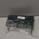 Kitchen Sink Caddy Organizer, Rustproof 304 Stainless Steel Scrub Holder for Sink, No Drill Draining Rack for Sponge, Brush & Soap  Black