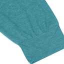 Plus Size Easter Shirts for Women Happy Easter T Shirt Bunny Rabbit V Neck Tees Easter Long Sleeve Shirt Tops (3X-Large, Sky Blue)