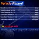 Front Drive Shaft Assembly Fit for Jeep Grand Cherokee 2005-2006 [AWD Automatic], Complete Prop Shaft Driveshaft OE 52105728AC, 52105728AD, 52105728AE
