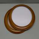 2 Pack Brown Oval Picture Frames 8 by 10 Oval Photo Frames, 8x10 Wall Mounting for Home Decor, Photo Gallery