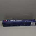 DLONE Linear Shower Drain | 24" AISI 304 Stainless Steel Shower Drain, Matte Black Linear Drain with Tile Insert Panel & Adjustable Feet, Long Rectangle Shower Floor Drain in Bathroom, Balcony, etc