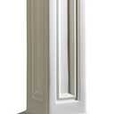 Mayne Signature Lamp Post - White - Dimensions: 54in L x 8in W  - Fade Resistant - Polyethylene Lamp Post 