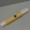 Aothia Large PU Leather Desk Pad Protector  Non-Slip Mouse Pad & Writing Mat for Office/Home, Waterproof, Easy to Clean (36" x 17", Eggshell)